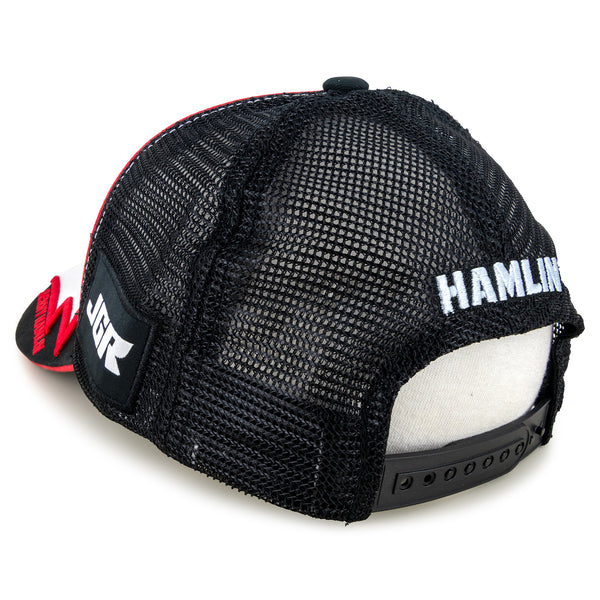 Denny Hamlin 2025 Element Sponsor Hat White/Black Sport Clips #11 NASCAR
