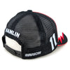 Denny Hamlin 2025 Element Sponsor Hat White/Black Sport Clips #11 NASCAR