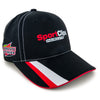 Denny Hamlin 2025 SportClips Uniform Pit Hat Black #11 NASCAR