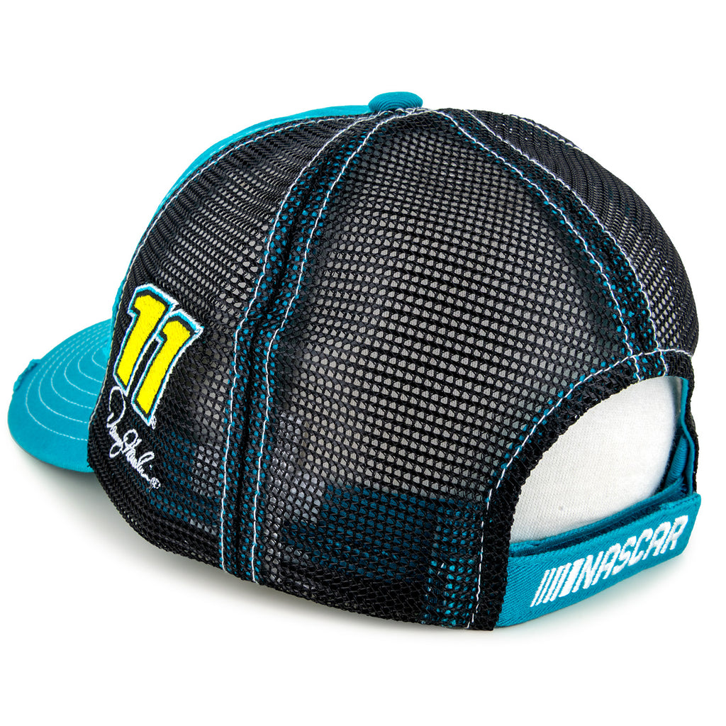 Denny Hamlin 2025 Vintage Patch Hat Green/Black #11 NASCAR