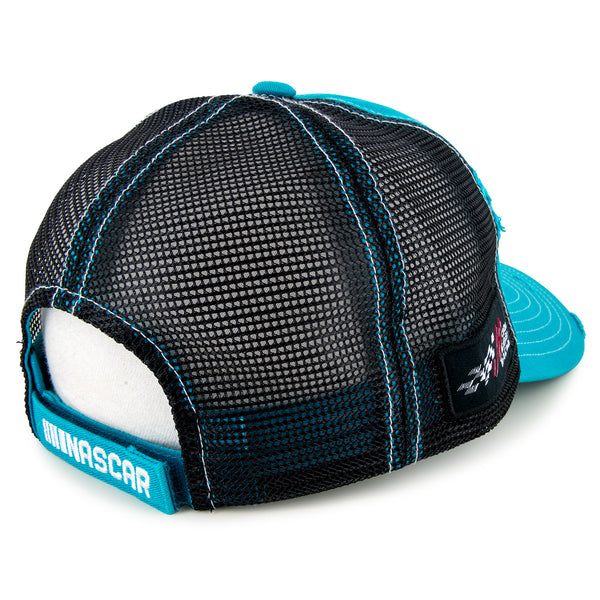 Denny Hamlin 2025 Vintage Patch Hat Green/Black #11 NASCAR