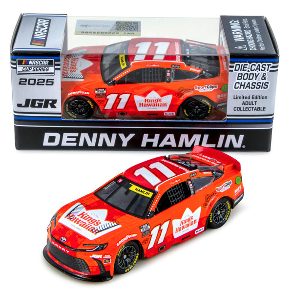 Denny Hamlin King's Hawaiian 1:64 Standard 2025 Diecast Car #11 NASCAR