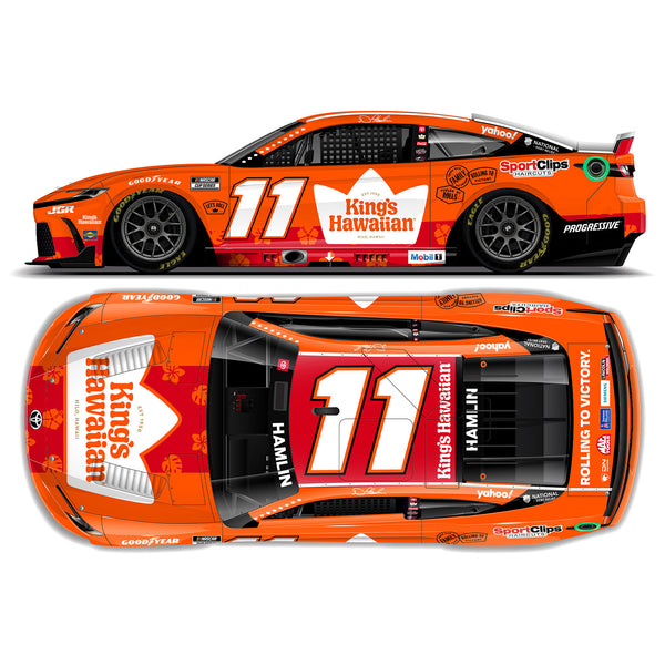 Denny Hamlin ELITE King's Hawaiian 1:24 2025 Diecast Car #11 NASCAR
