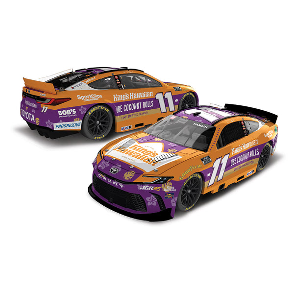Denny Hamlin King's Hawaiian Ube Coconut Rolls 1:24 Standard 2026 Diecast Car #11 NASCAR