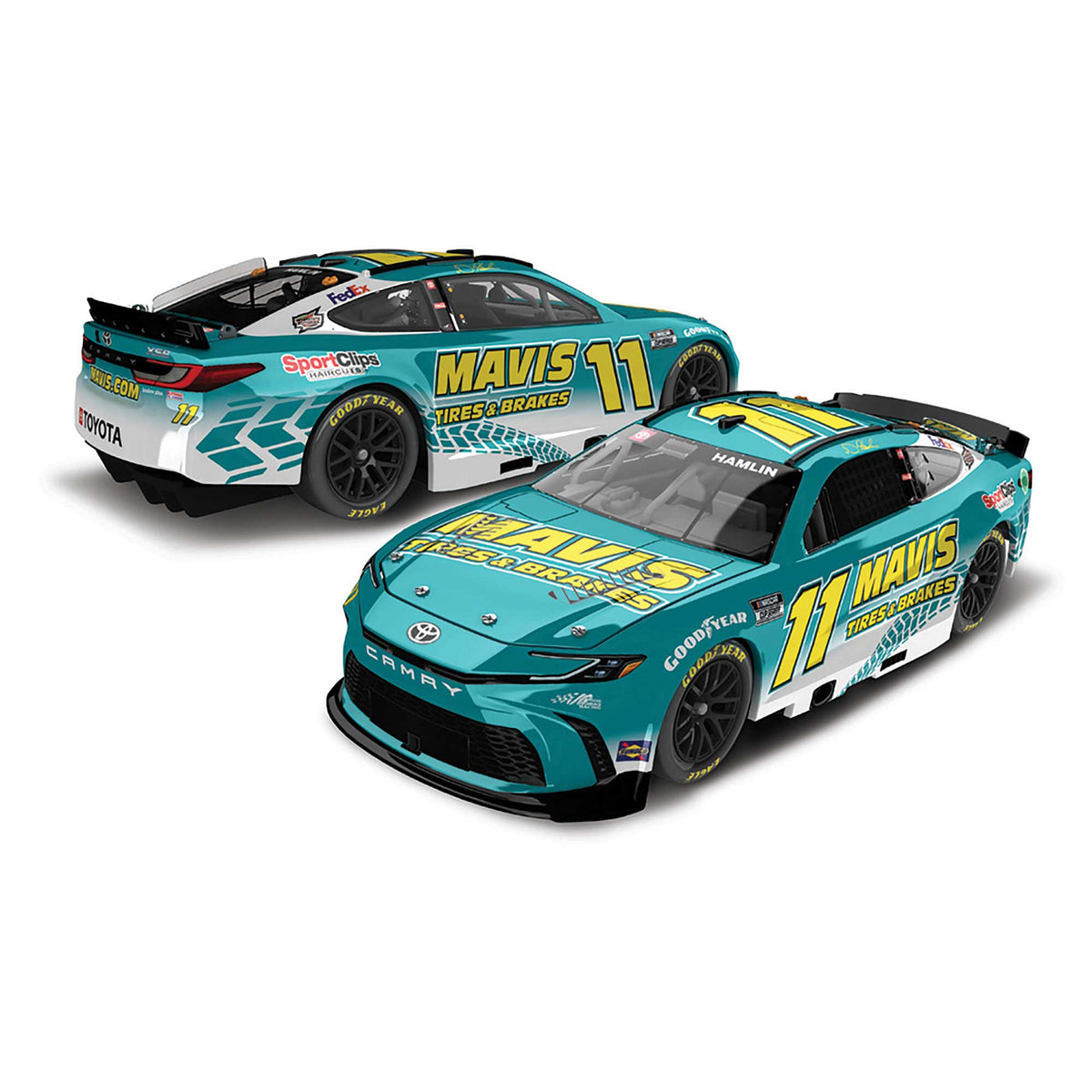 Denny hamlin 2019 diecast on sale