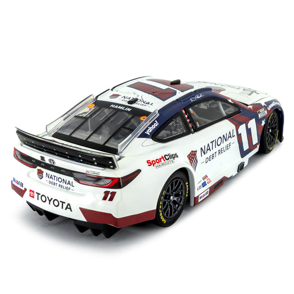 Denny Hamlin National Debt Relief 1:24 Standard 2025 Diecast Car #11 NASCAR