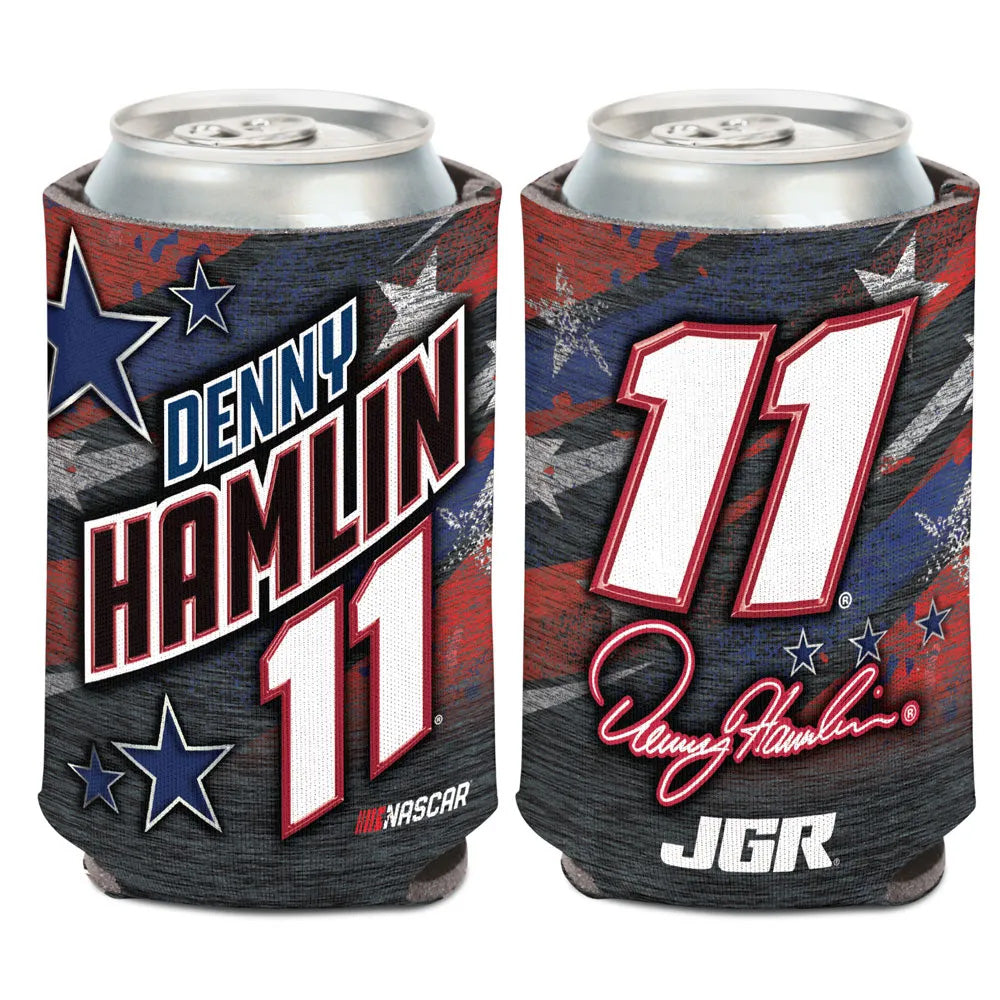 Denny Hamlin 2026 Patriotic #11 Can Hugger 12oz Cooler