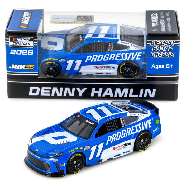 Denny Hamlin Progressive 1:64 2026 Diecast Car #11 NASCAR