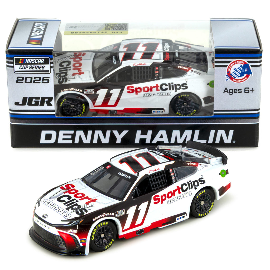 Denny Hamlin Sport Clips 1:64 Standard 2025 Diecast Car #11 NASCAR