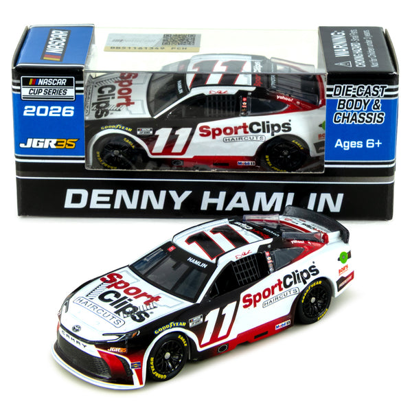 Denny Hamlin Sport Clips 1:64 2026 Diecast Car #11 NASCAR