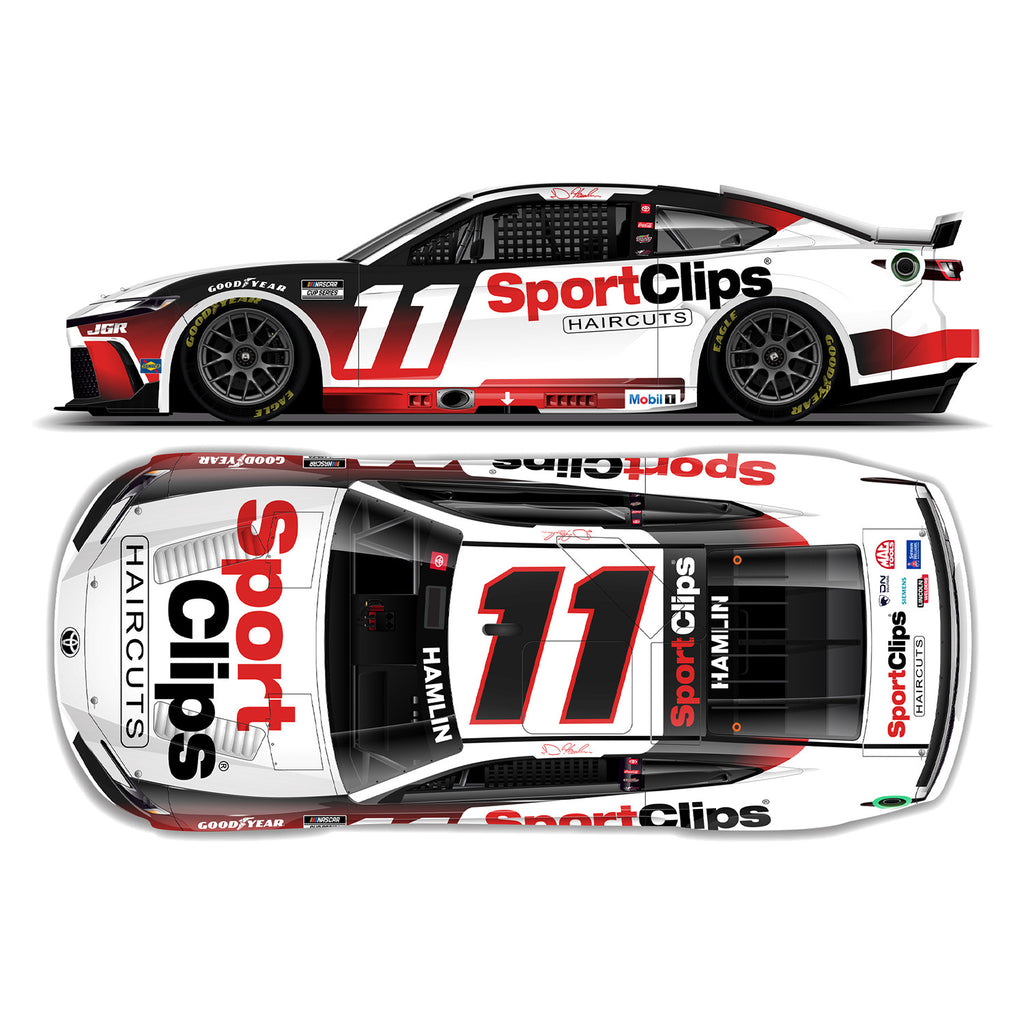 Denny Hamlin Sport Clips 1:64 Standard 2025 Diecast Car #11 NASCAR