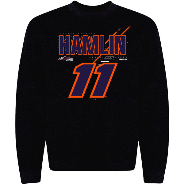 Denny Hamlin 2024 Name and #11 Crewneck Sweatshirt NASCAR