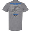 Denny Hamlin 2026 NASCAR Cup Series Schedule T-Shirt Gray #11