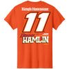 Denny Hamlin 2025 King's Hawaiian Car 2-Spot T-Shirt Orange #11 NASCAR