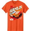 Denny Hamlin 2025 King's Hawaiian Car 2-Spot T-Shirt Orange #11 NASCAR