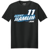 Denny Hamlin 2025 Progressive Black 2-Spot T-Shirt #11 NASCAR