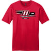 Denny Hamlin 2025 Sport Clips Red 2-Spot T-Shirt #11 NASCAR