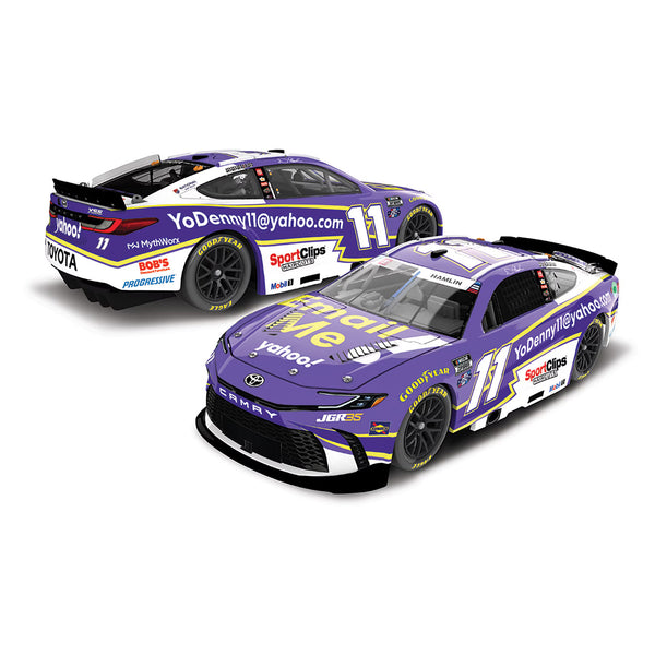 Denny Hamlin ELITE Yahoo! Email Me 1:24 2026 Diecast Car #11 NASCAR