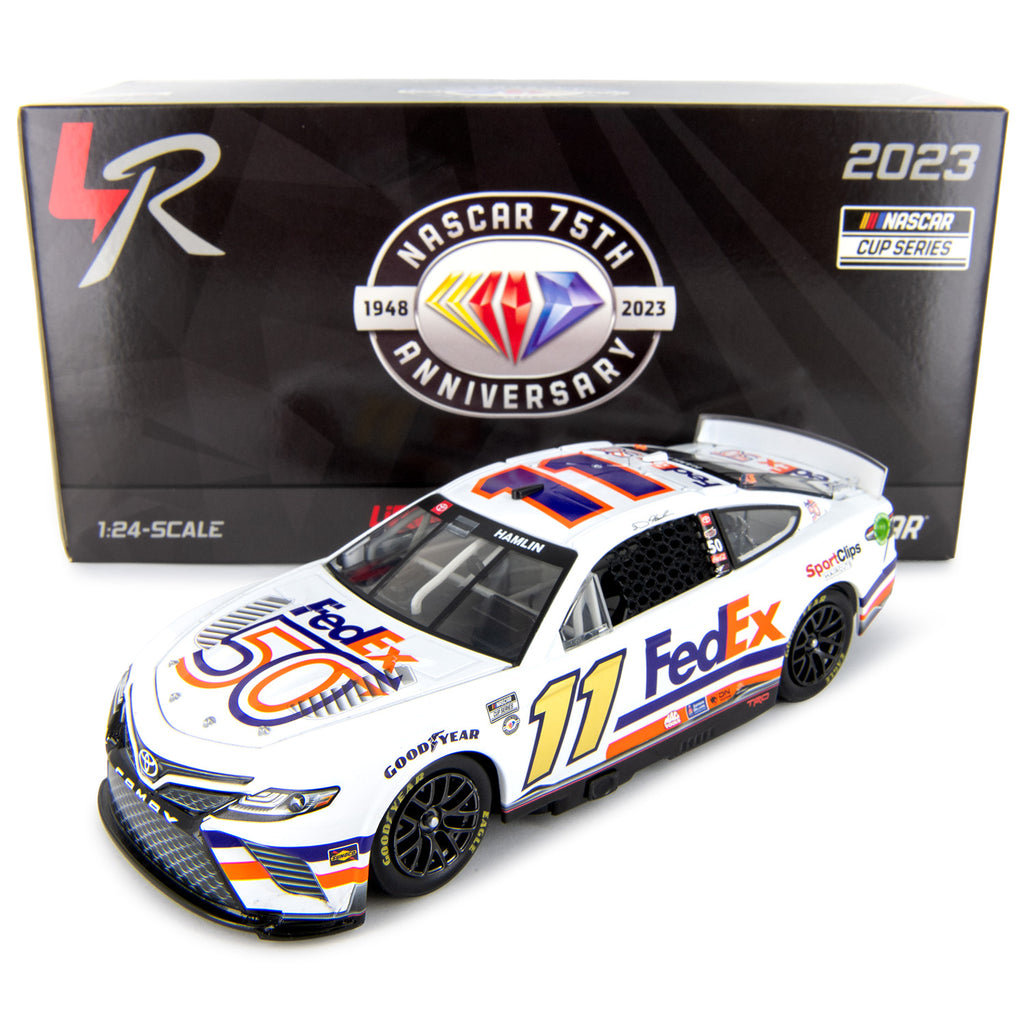 Denny Hamlin FedEx50 1:24 Standard 2023 Diecast Car #11 NASCAR