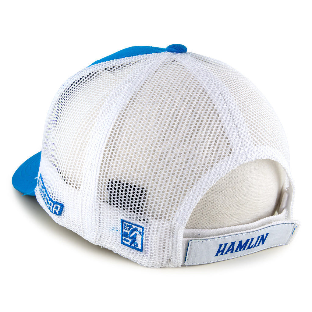 Denny Hamlin 2026 Big Number #11 Mesh NASCAR Hat Exclusive Blue/White