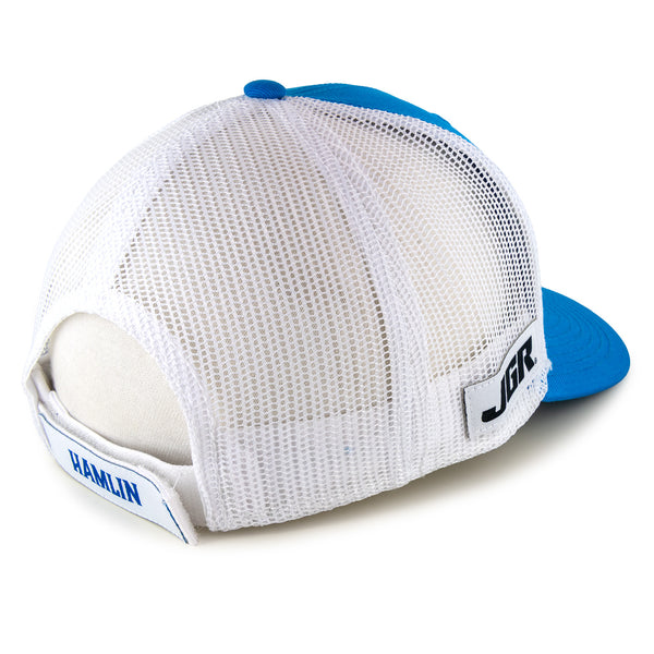 Denny Hamlin 2026 Big Number #11 Mesh NASCAR Hat Exclusive Blue/White