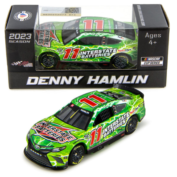 Denny Hamlin Interstate Batteries 1:64 Standard 2023 Diecast Car #11 NASCAR