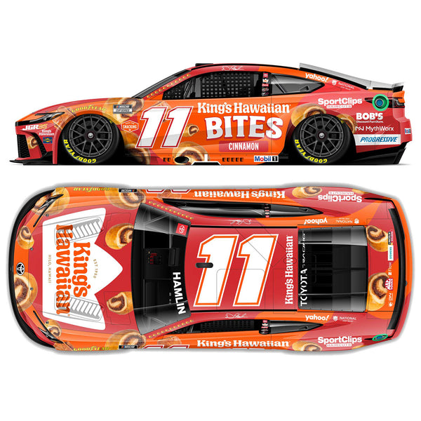 Denny Hamlin ELITE King's Hawaiian Cinnamon Bites 1:24 2026 Diecast Car #11 NASCAR