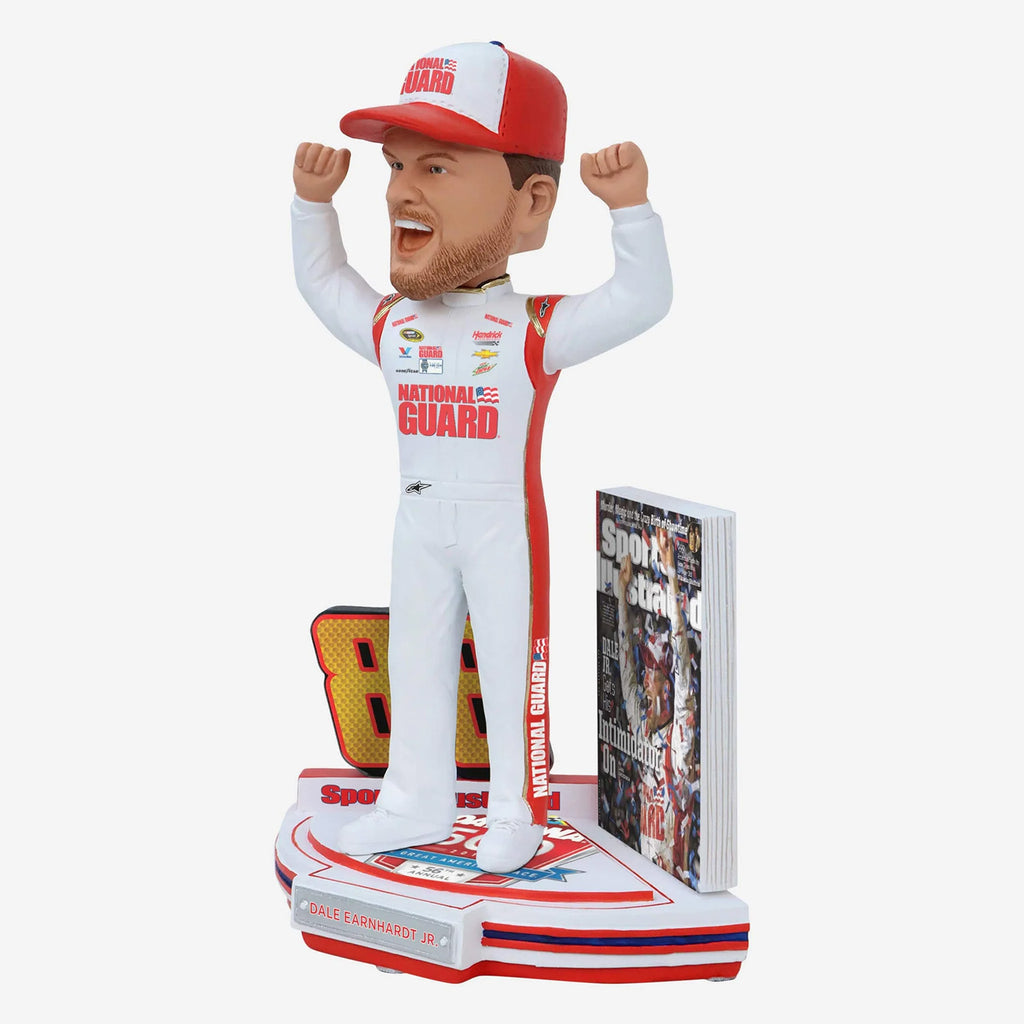 Dale Earnhardt Jr 2014 Daytona 500 Celebration 8-inch Bobblehead with Base