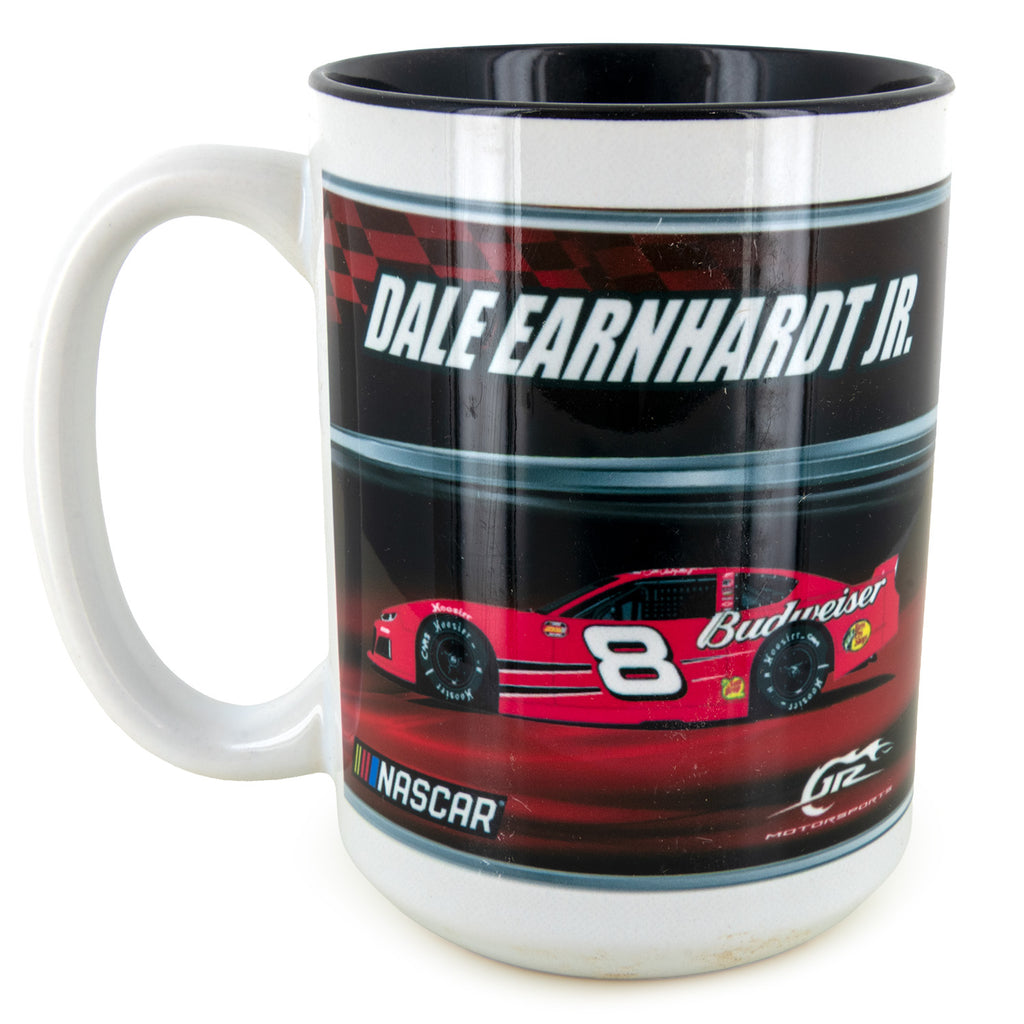 Dale Earnhardt Jr 2025 Budweiser #8 Coffee Mug 15oz With Color Interior