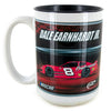 Dale Earnhardt Jr 2025 Budweiser #8 Coffee Mug 15oz With Color Interior