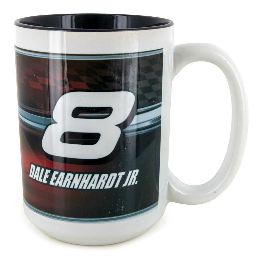 Dale Earnhardt Jr 2025 Budweiser #8 Coffee Mug 15oz With Color Interior