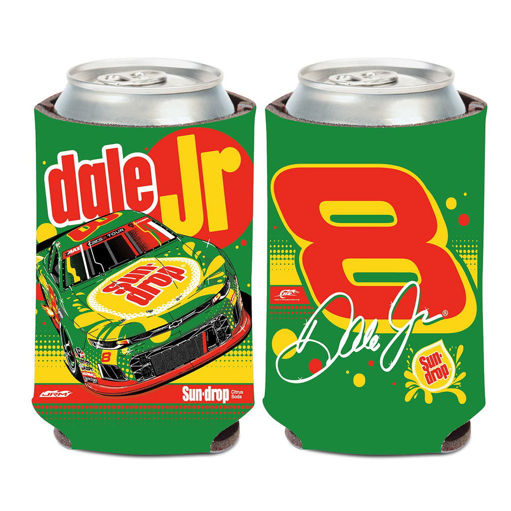 Dale Earnhardt Jr 2025 Sun Drop #8 Late Model Can Hugger 12oz Cooler