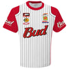 Dale Earnhardt Jr 2025 Bud #8 Late Model Sublimated Uniform Pit Crew T-Shirt