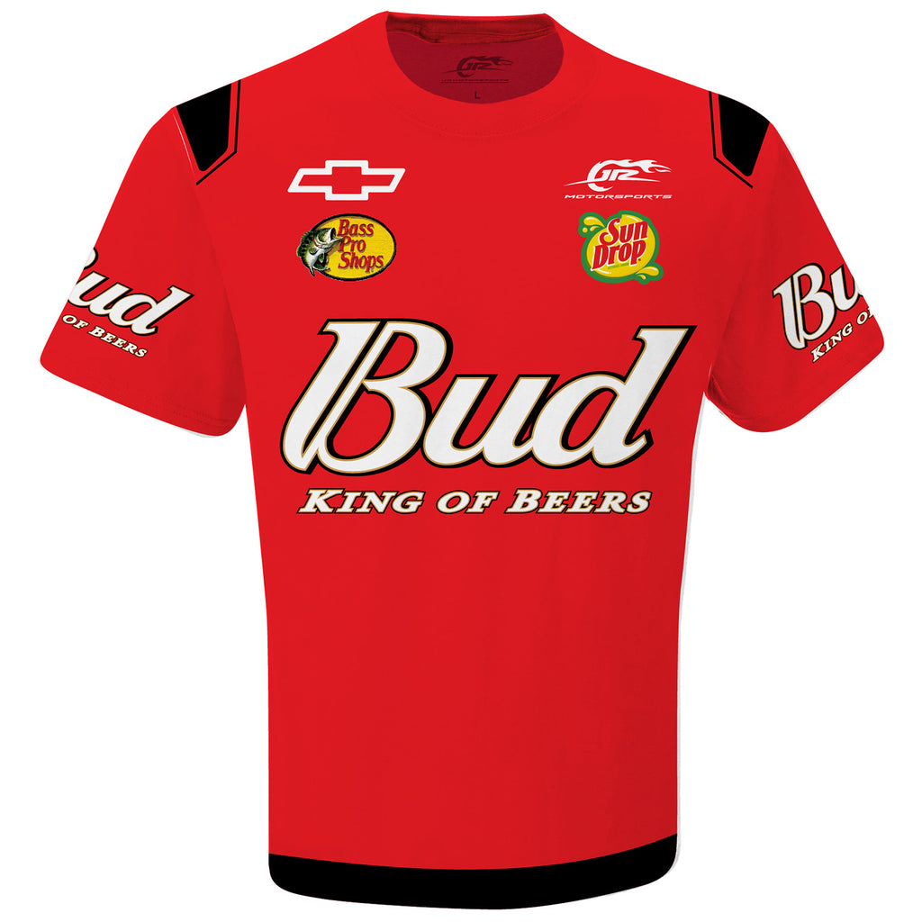 Dale Earnhardt Jr 2024 Bud #8 Sublimated Uniform Pit Crew T-Shirt