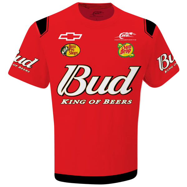 Dale Earnhardt Jr 2024 Bud #8 Sublimated Uniform Pit Crew T-Shirt