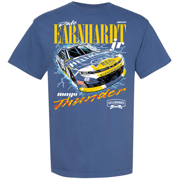 Dale Earnhardt Jr 2024 Hellmann's #88 Thunder T-Shirt Blue NASCAR