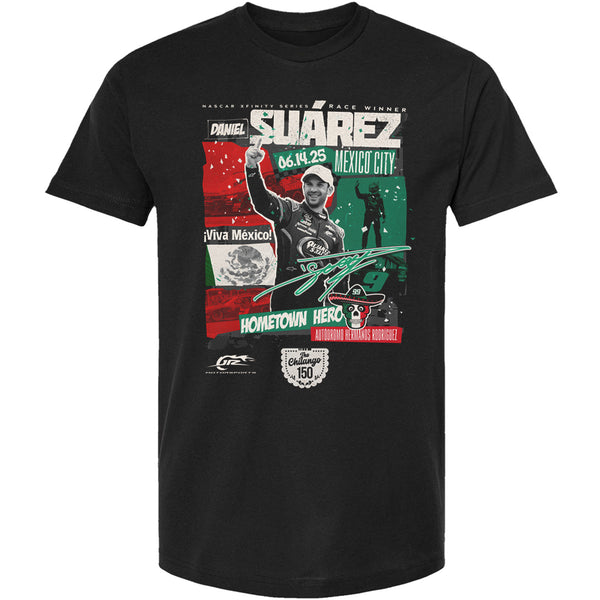 Daniel Suarez 2025 Mexico City Xfinity Series Race Win T-Shirt