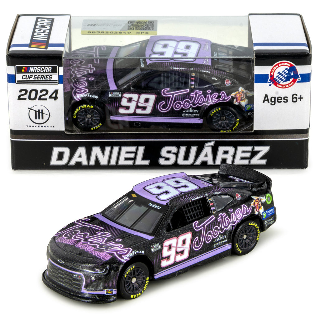 Daniel Suarez Tootsies Orchid Lounge 1:64 Standard 2024 Diecast Car #99 NASCAR