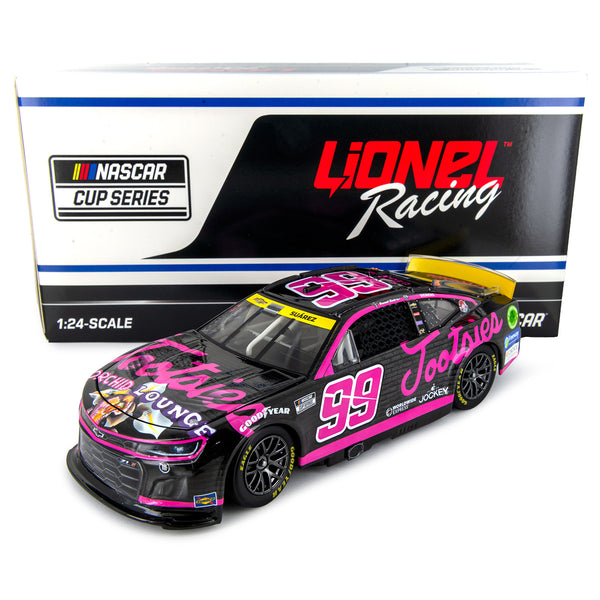 Daniel Suarez Pink Tootsies Orchid Lounge 1:24 Standard 2024 Diecast Car #99 NASCAR