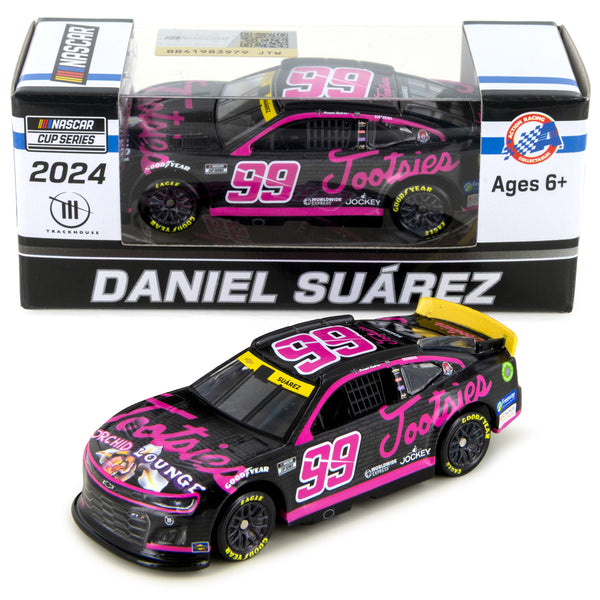 Daniel Suarez Pink Tootsies Orchid Lounge 1:64 Standard 2024 Diecast Car #99 NASCAR