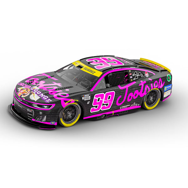 Daniel Suarez Pink Tootsies Orchid Lounge 1:64 Standard 2024 Diecast Car #99 NASCAR