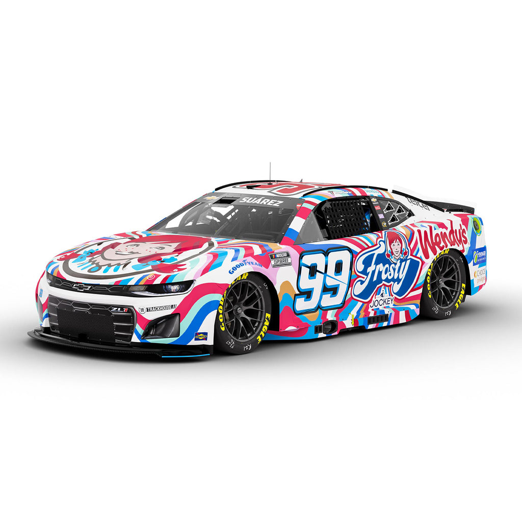 Daniel Suarez Wendy's Frosty 1:64 Standard 2025 Diecast Car #99 NASCAR