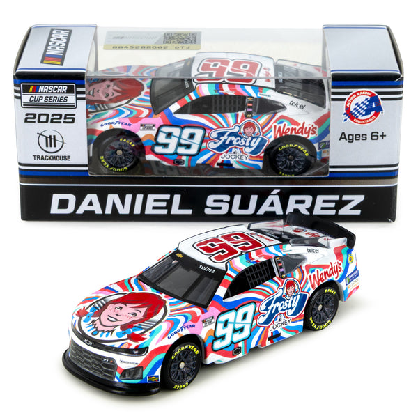 Daniel Suarez Wendy's Frosty 1:64 Standard 2025 Diecast Car #99 NASCAR