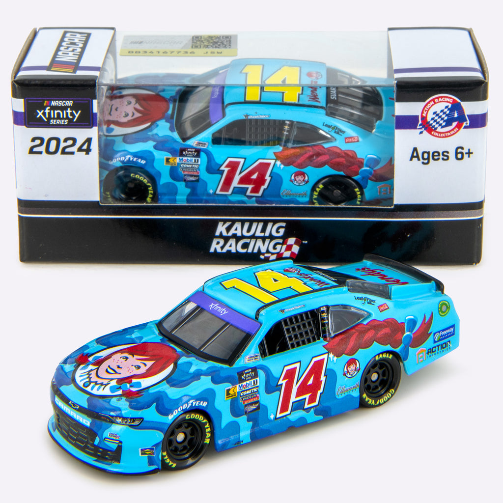 Daniel Suarez Wendy's Xfinity Series 1:64 Standard 2024 Diecast Car #14 NASCAR