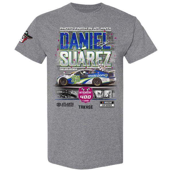 Daniel Suarez 2024 Atlanta Race Win T-Shirt #99 NASCAR