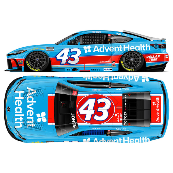 Erik Jones Darlington Throwback to 1994 Wally Dallenbach 1:24 Standard 2026 Diecast #43 NASCAR
