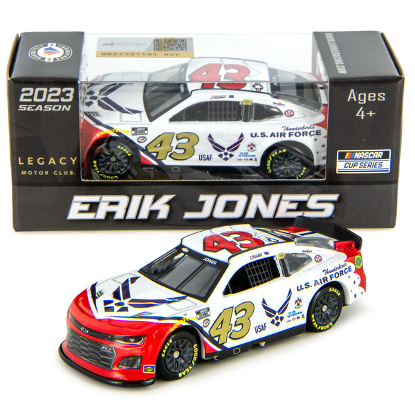 Erik Jones Air Force 1:64 Standard 2023 Diecast Car #43 NASCAR
