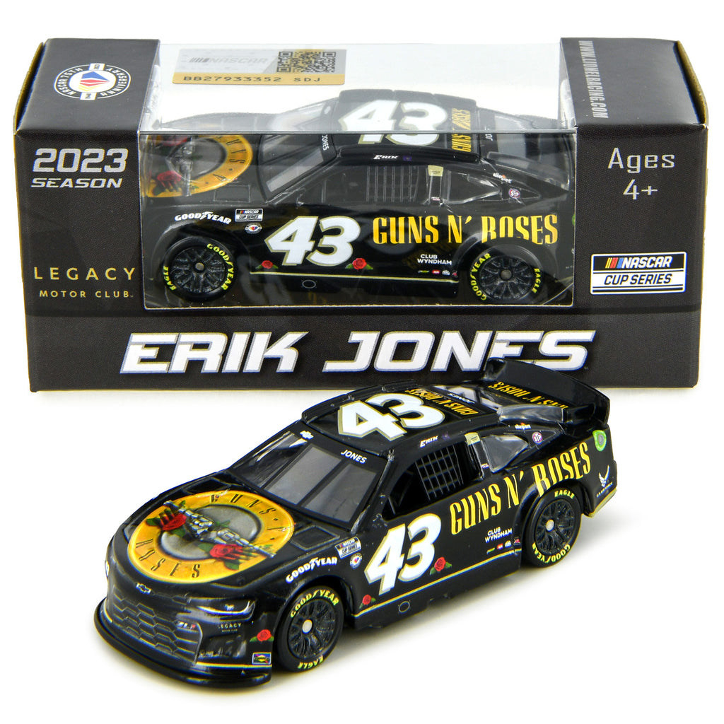 Erik Jones Guns N' Roses 1:64 Standard 2023 Diecast Car #43 NASCAR