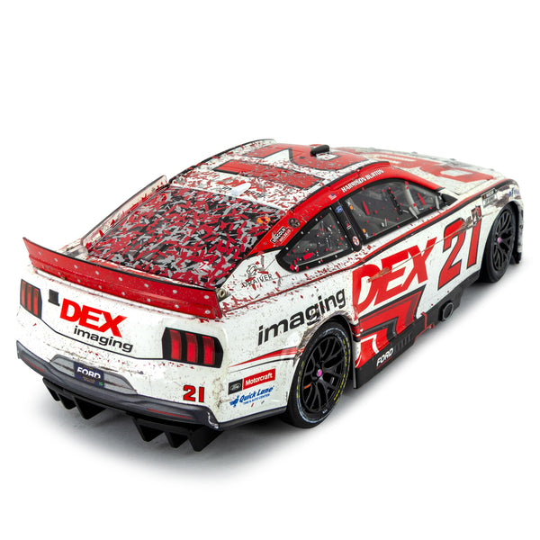 Harrison Burton ELITE Daytona First Cup Series Race Win / 100th Wood Brothers Team Win 1:24 2024 Diecast Car Dex #21 NASCAR