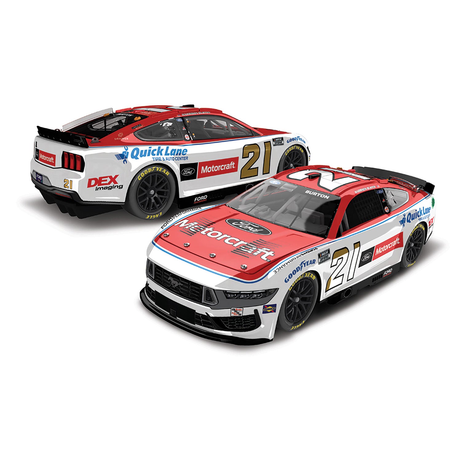 Harrison Burton Motorcraft 124 Standard 2024 Diecast Car Sale